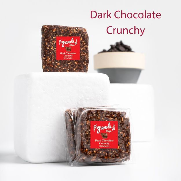 Picture of Dark Chocolate Granola Bites - crunchy